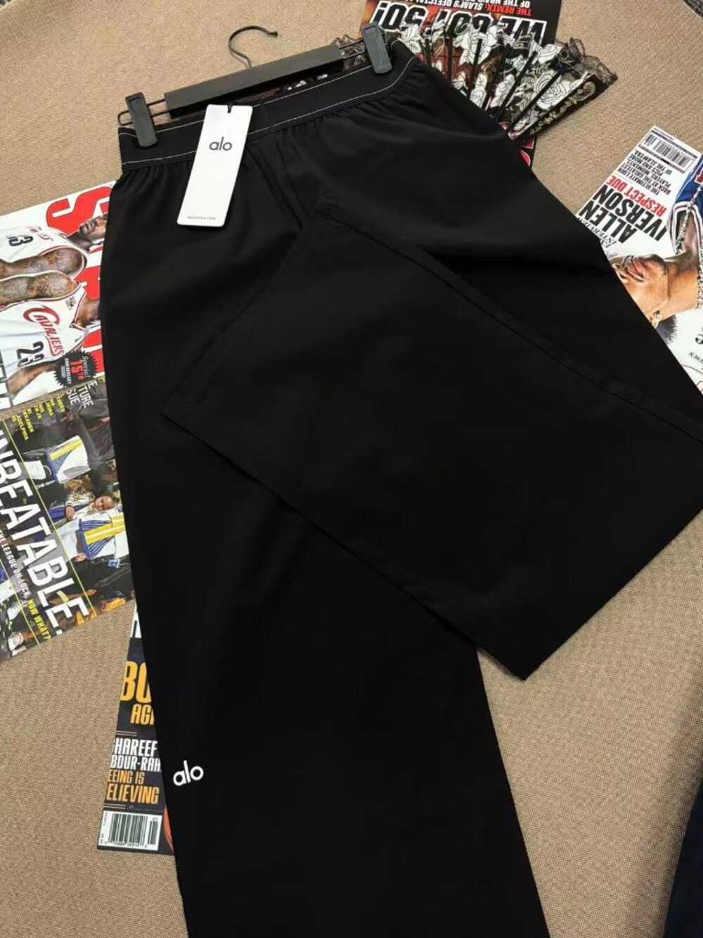 🌟Alo Yoga Suit Up Trouser Black Regular 30-inch Inner Seam Length - Picture 5 of 12